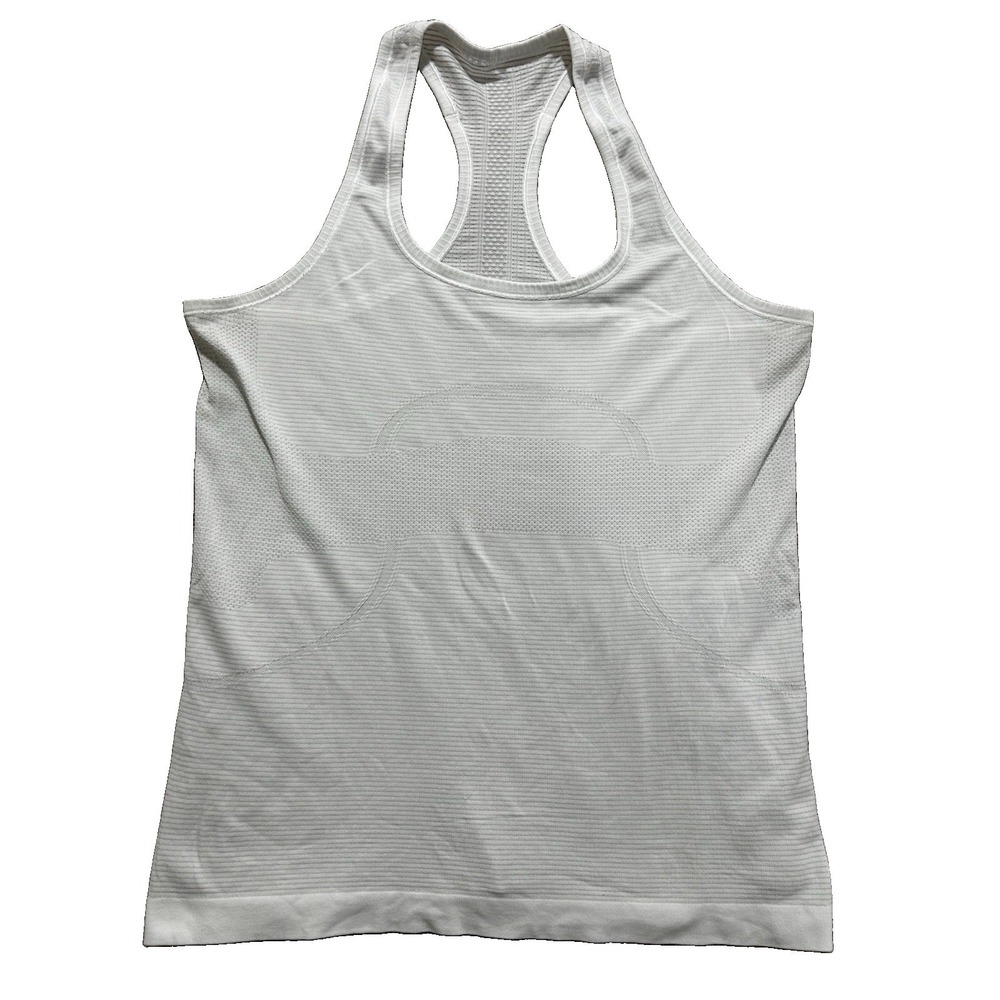 Lululemon Women's 10 Swiftly Tech Racerback Tank Top White